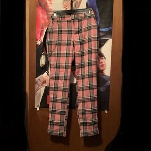Pink Tartan Pants